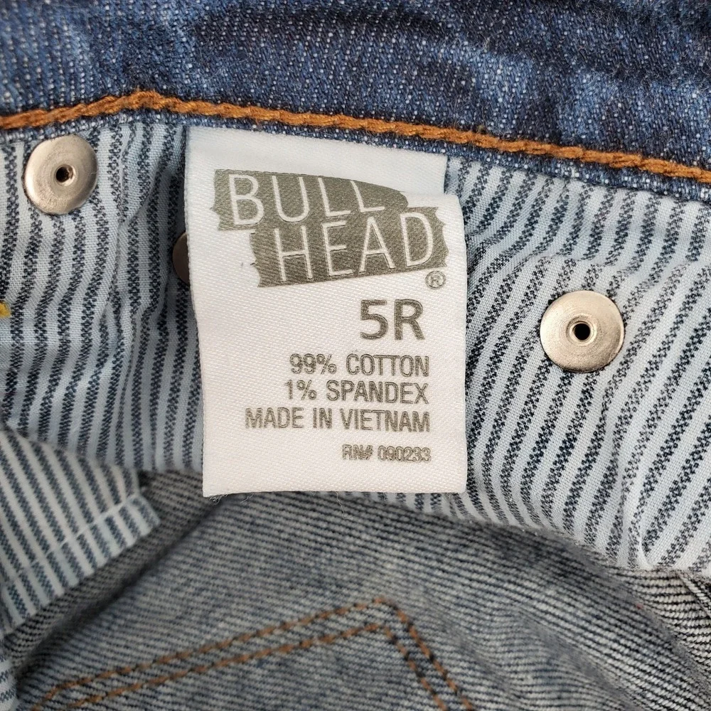 Bull Head Juniors Size 5R Hermosa Super Skinny Blue‎ Jeans Low Rise Pre-Owned